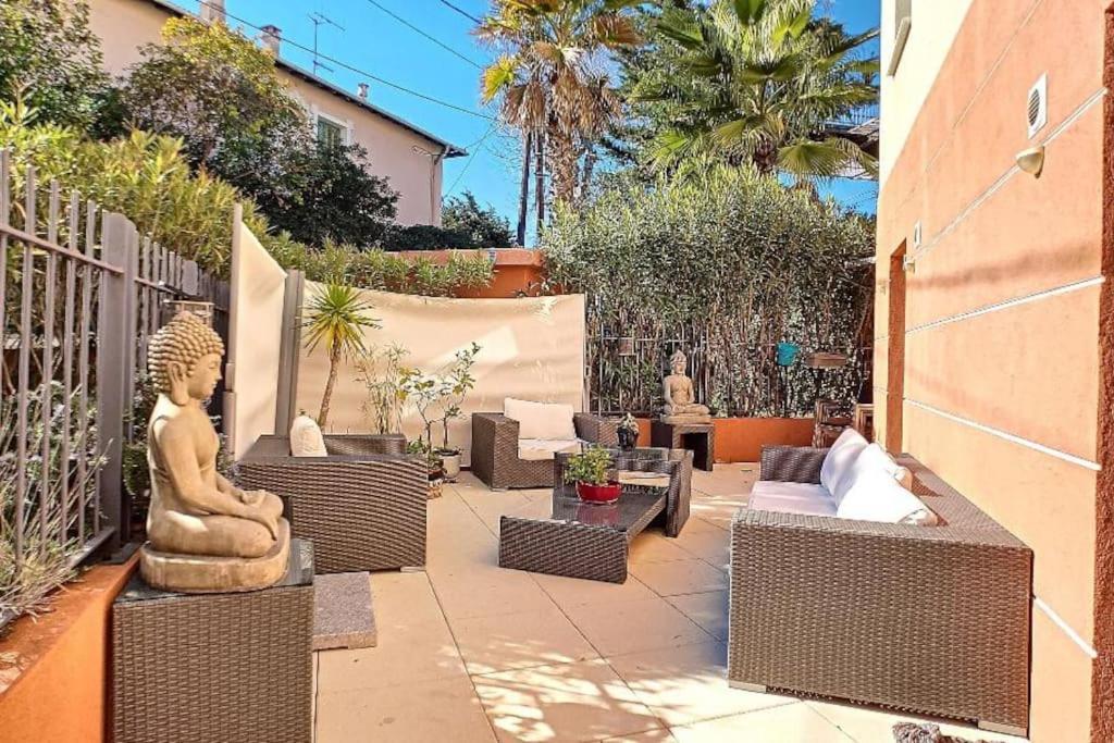 Proche Mer 3P+40M2 Terrasse Антиб Экстерьер фото
